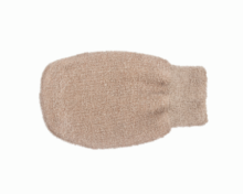 Massagehandschoen met koper